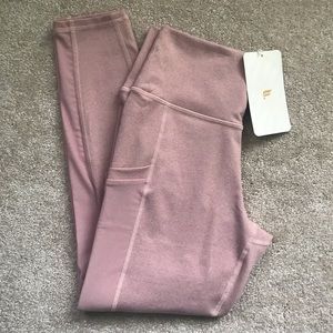 FABLETICS NWT PINK/NUDE HIGH RISE LEGGINGS!!